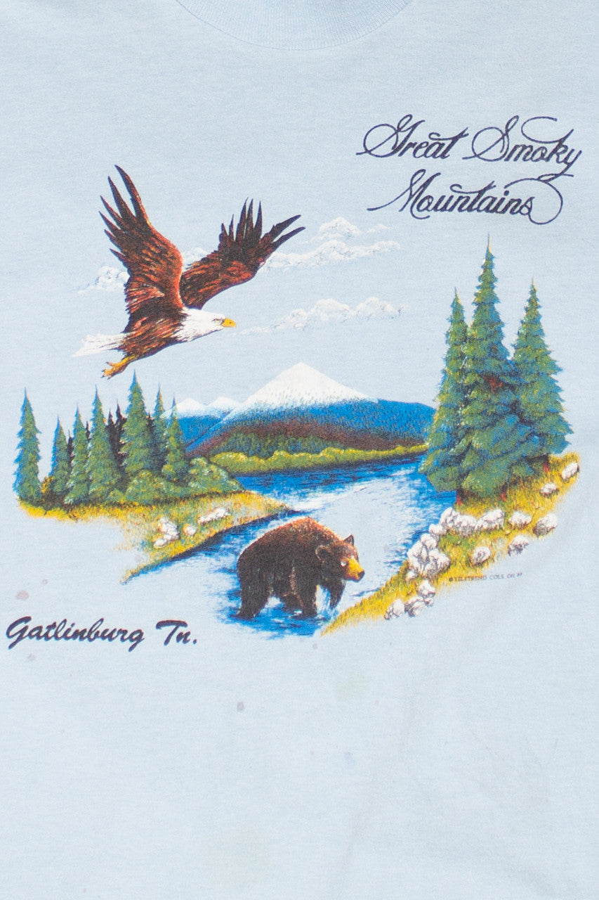 Vintage Smokey Mountains, Tennessee T-Shirt (1990s)