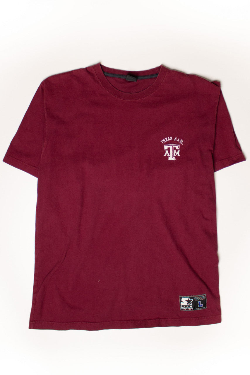 Texas A&M Embroidered T-Shirt (2000s)