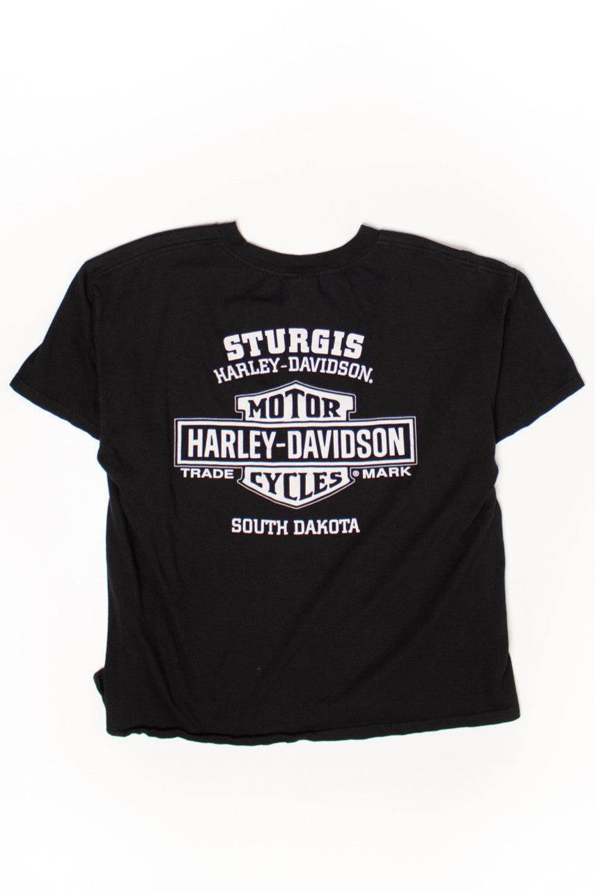 Vintage Harley Davidson Day of the Dead T-Shirt (2000s)