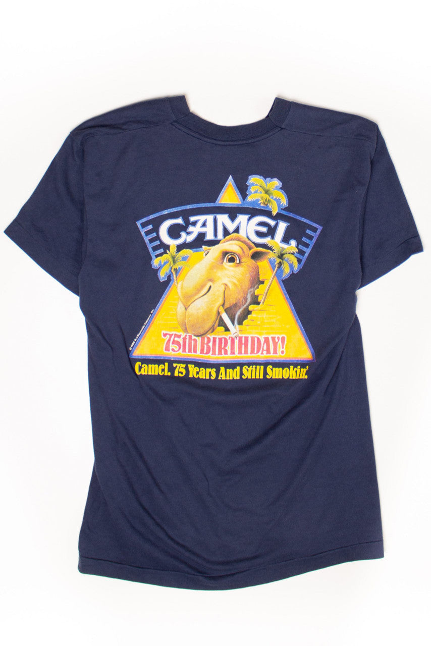 Vintage Camel Cigarettes 75th Anniversary T-Shirt (1988)