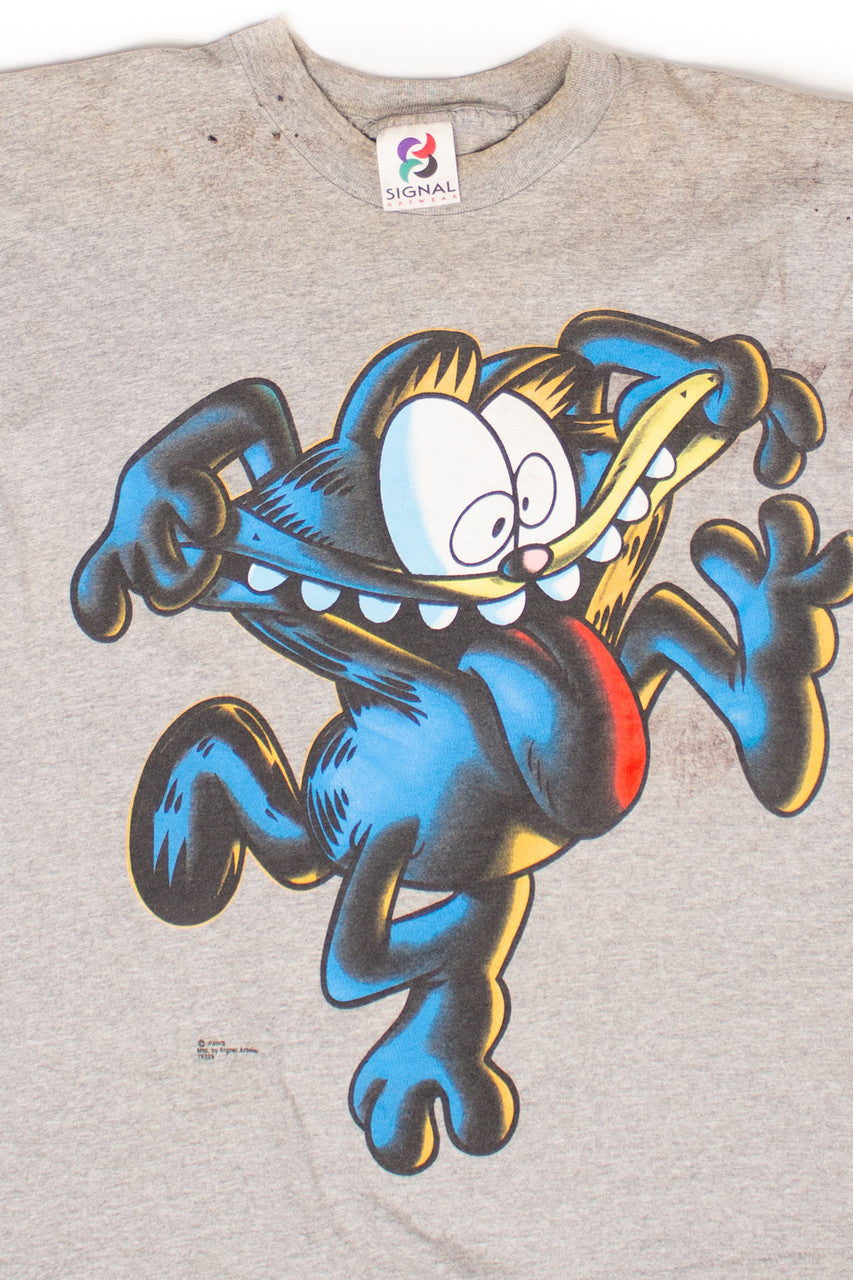 Vintage Silly Garfield T-Shirt (1990s)