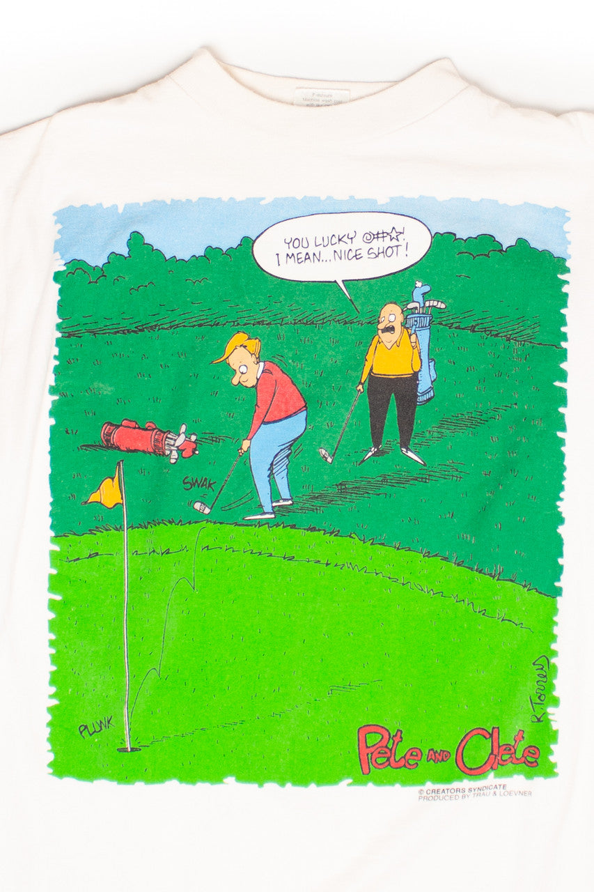 Vintage Champs Funny Golfing T-Shirt (1990s)