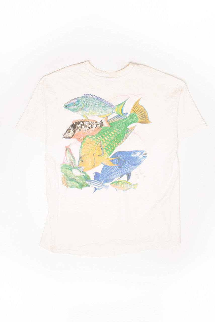 Vintage Fish Pocket T-Shirt (1990s)