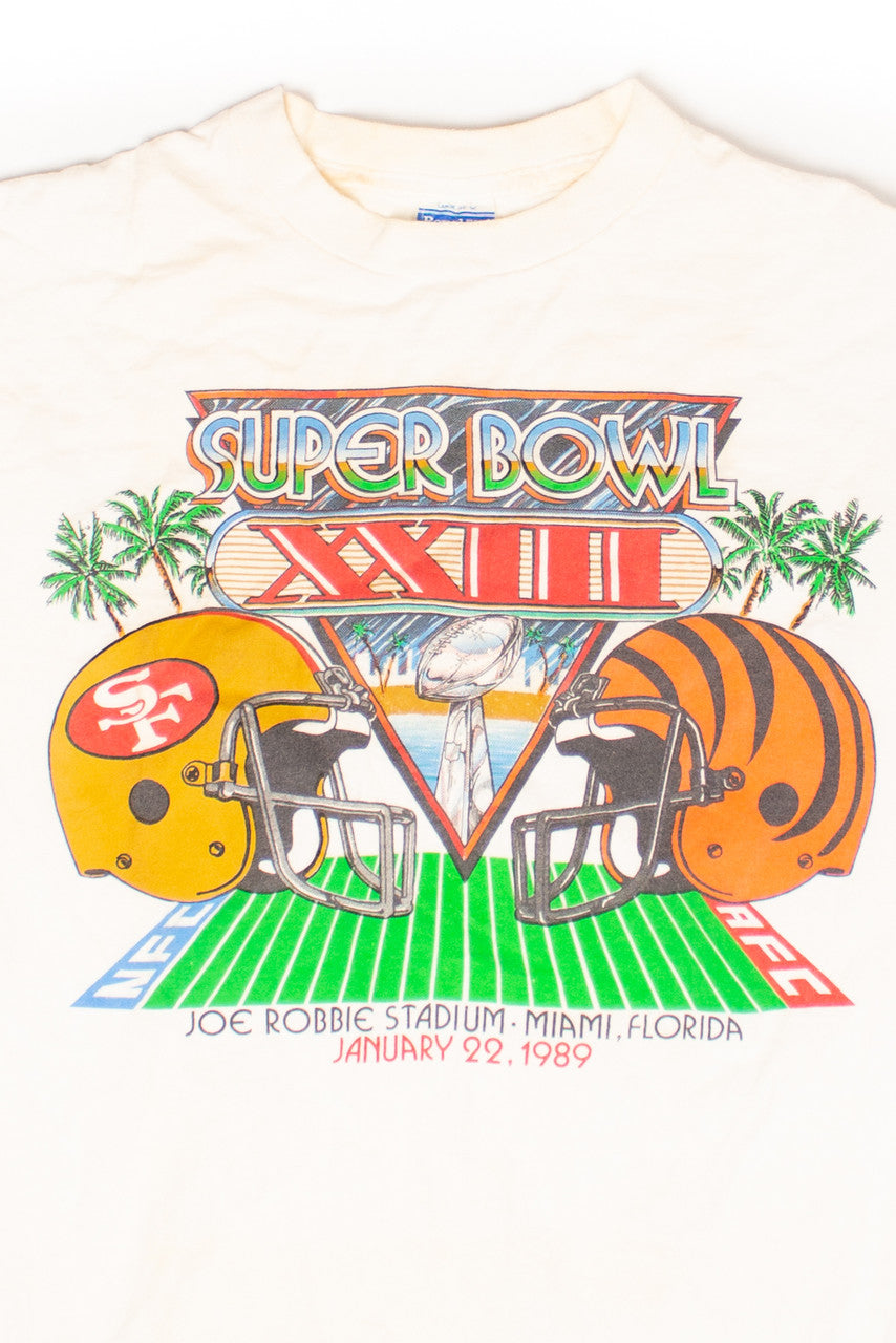 Vintage NFL Superbowl T-Shirt (1989)