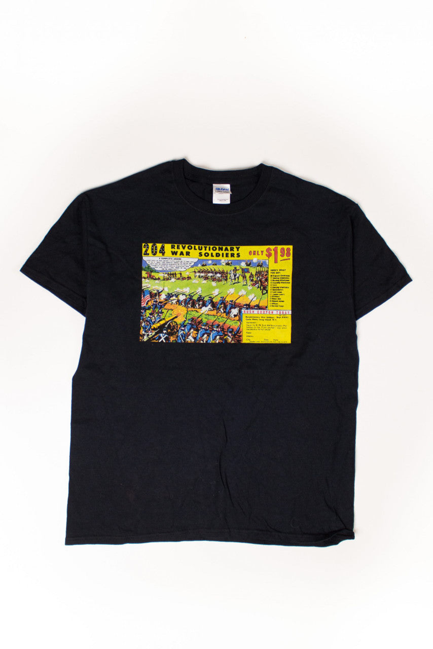 Vintage Revolutionary War Stamp T-Shirt (2000s)