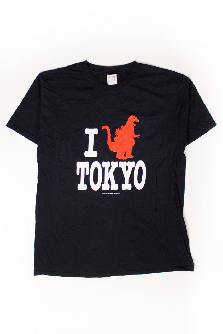 Vintage I Love Tokyo Godzilla T-Shirt (2000s)