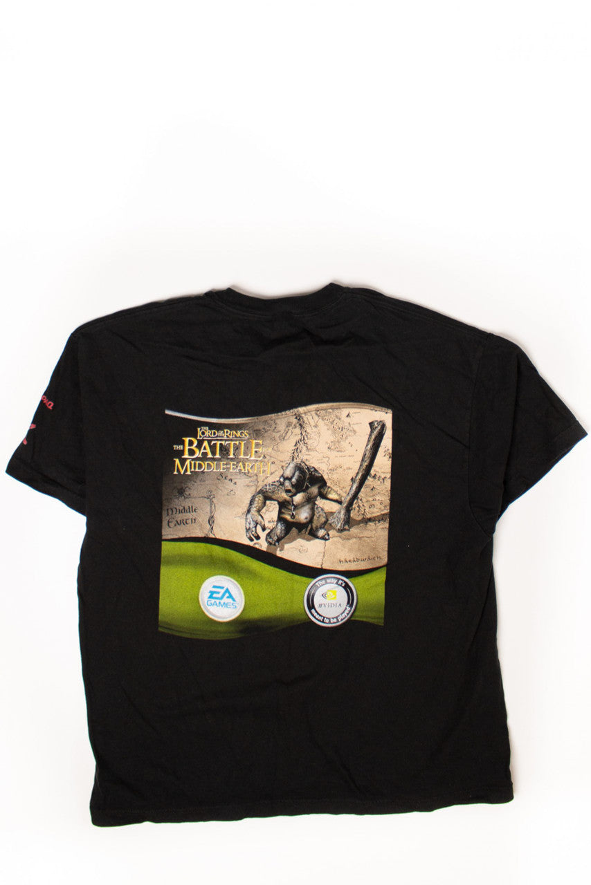 Vintage Lord of the Rings Video Game Release T-Shirt (2000s)