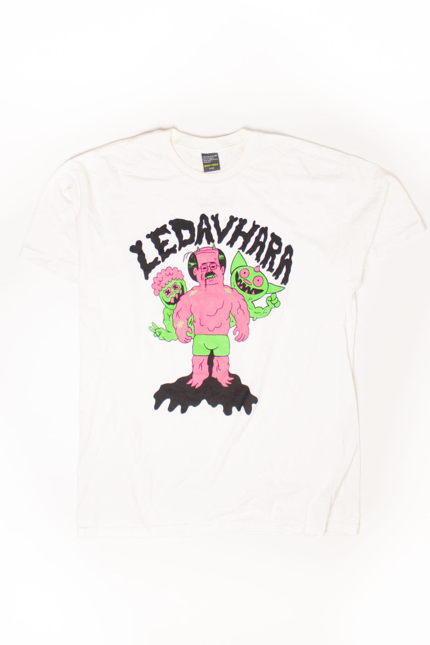 Vintage Giant Robot "Ledavhara" T-Shirt (2000s)