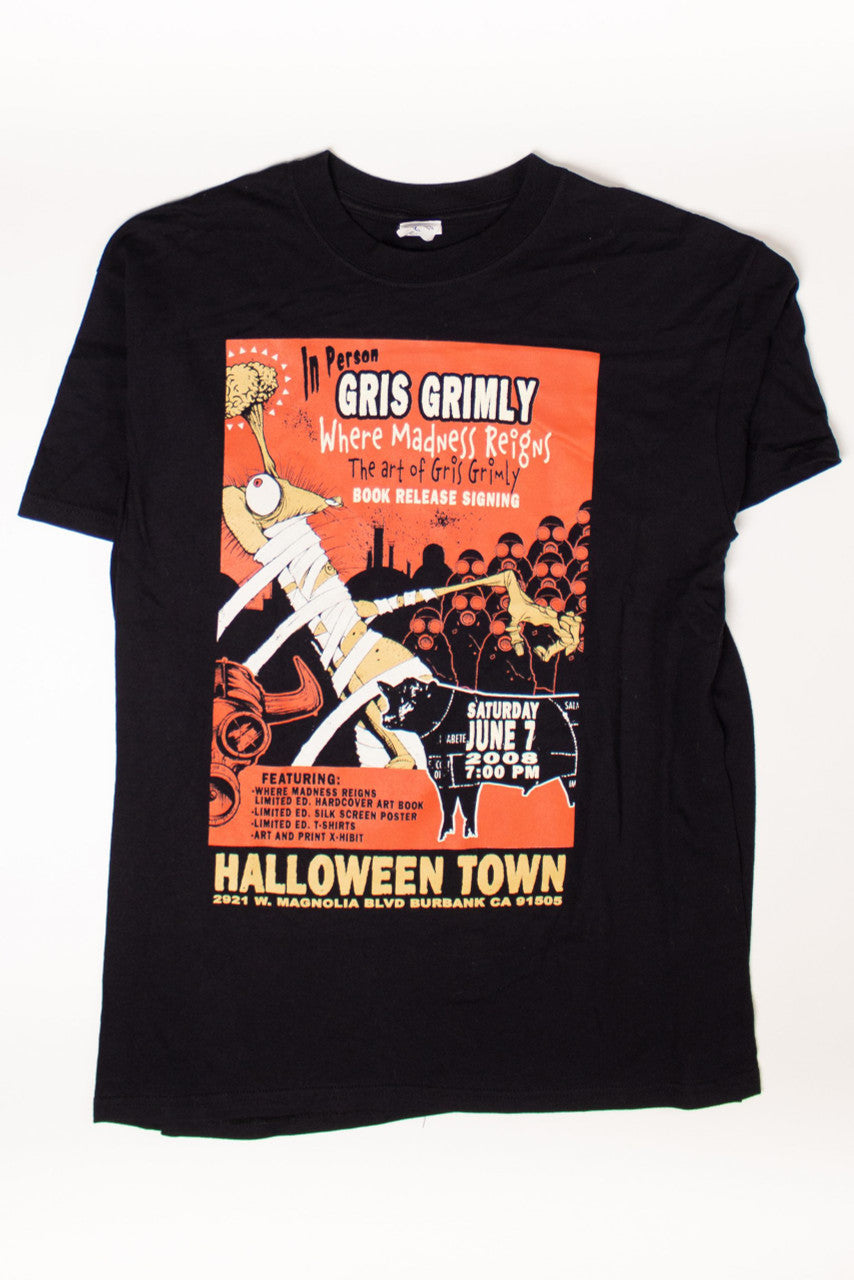 Vintage Gris Grimly Halloween Town T-Shirt (2000s)