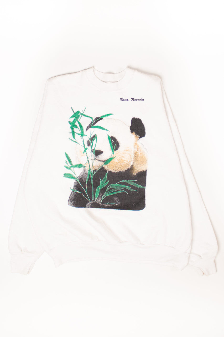 Vintage Panda and Bamboo Sweatshirt (1980s)