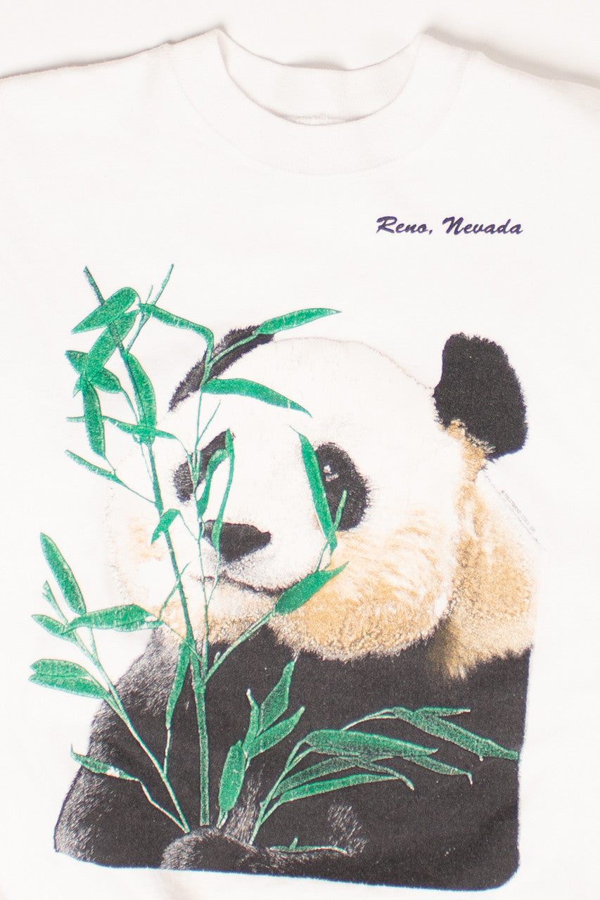 Vintage Panda and Bamboo Sweatshirt (1980s)