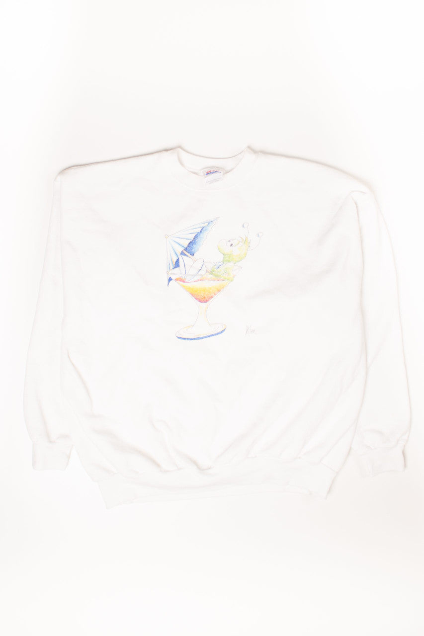 Vintage Margarita Bug Sweatshirt (1990s)