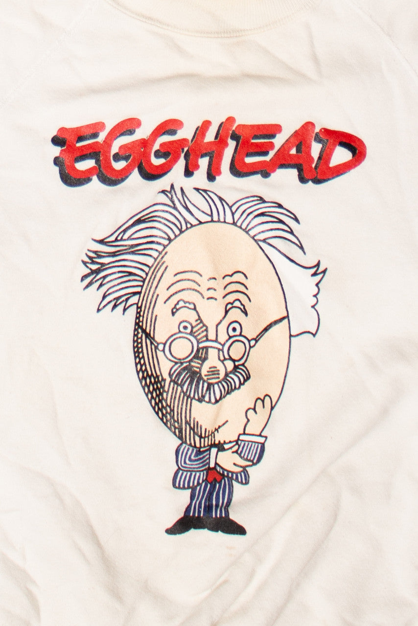 Vintage Egghead Funny Einstein Sweatshirt (1990s)