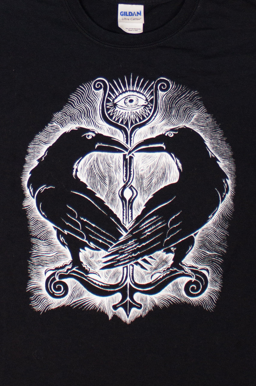 Vintage Raven Heart T-Shirt (2000s)