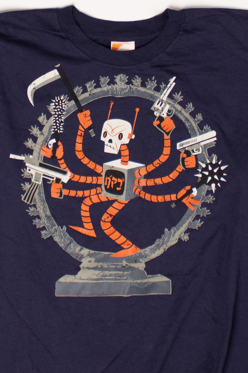 Vintage Robot Skeleton T-Shirt (2010s)