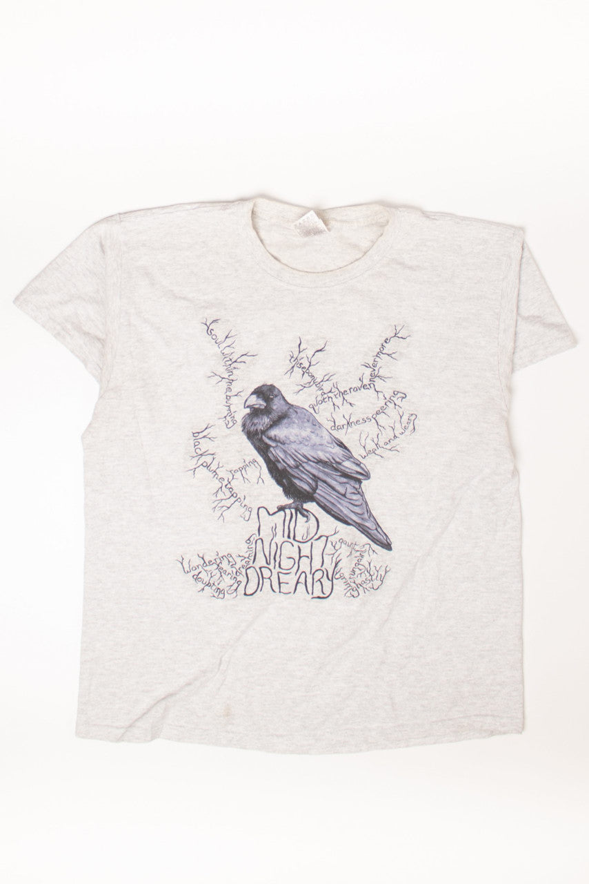 Vintage Midnight Dreary Raven T-Shirt (2000s)