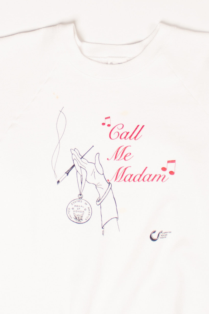 Vintage Call Me Madam Sweatshirt (1990s)