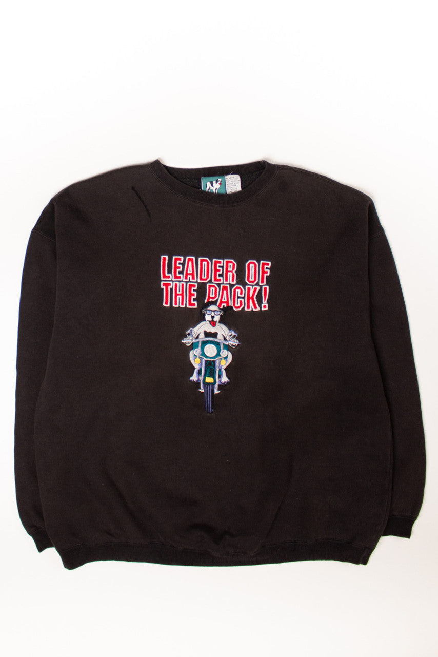 Vintage Big Dogs Leader of the Pack Sweatshirt (1990s)