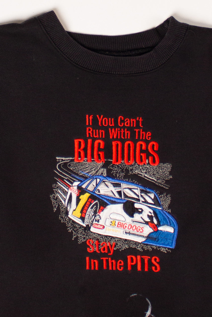 Vintage Big Dogs Racing Sweatshirt (1990s)