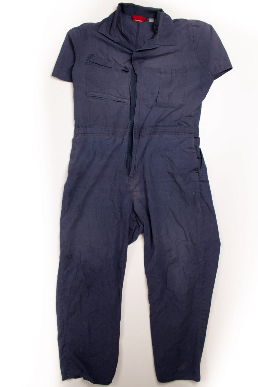 Vintage Navy Craftsman Jumpsuit (2000s)
