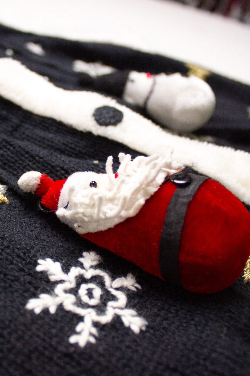 Santa and Snowman Tassle Ugly Christmas Vest 58662