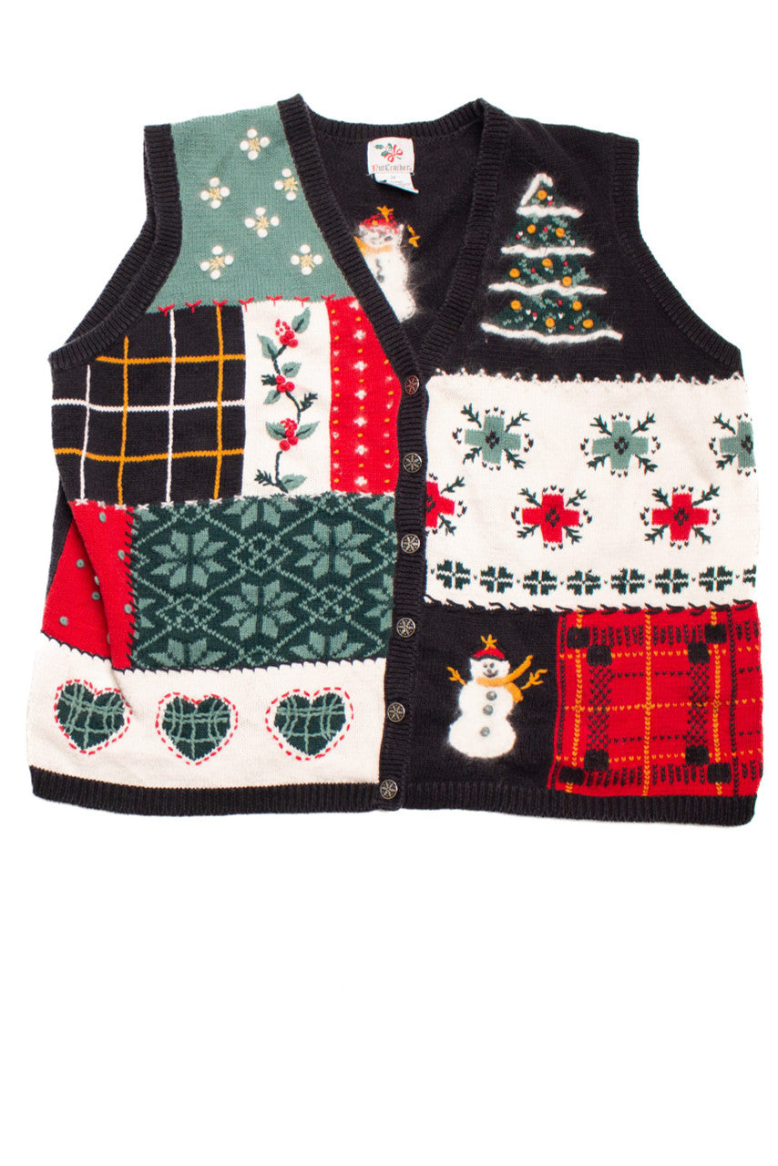 Multicolor Ugly Christmas Vest 58663