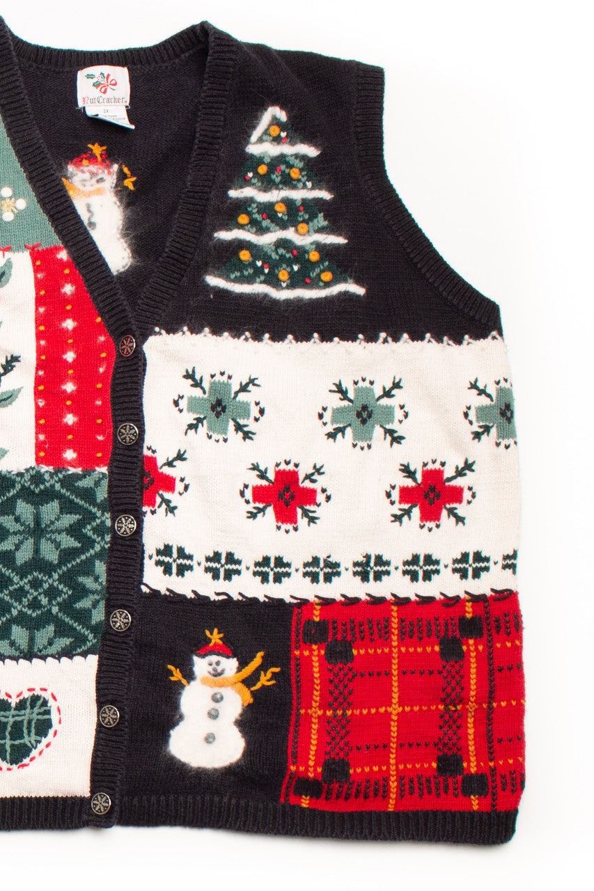 Multicolor Ugly Christmas Vest 58663