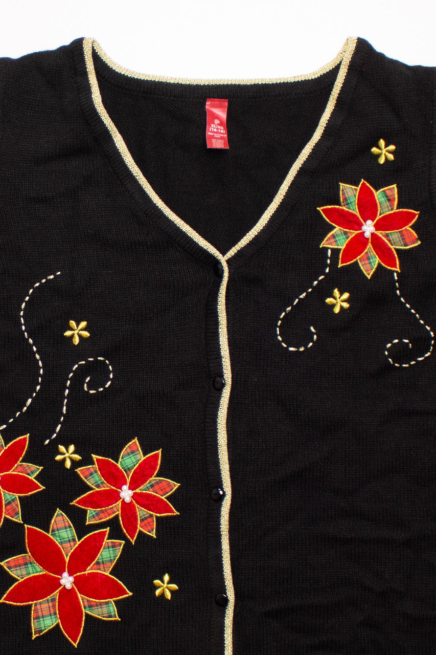 Black Ugly Christmas Vest 58696