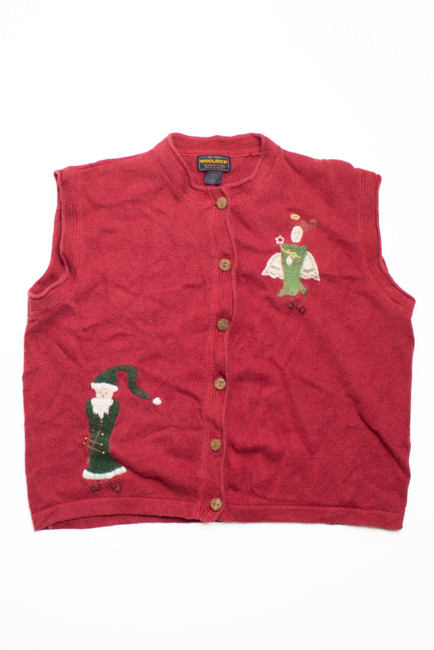 Woolrich Ugly Christmas Vest 58697