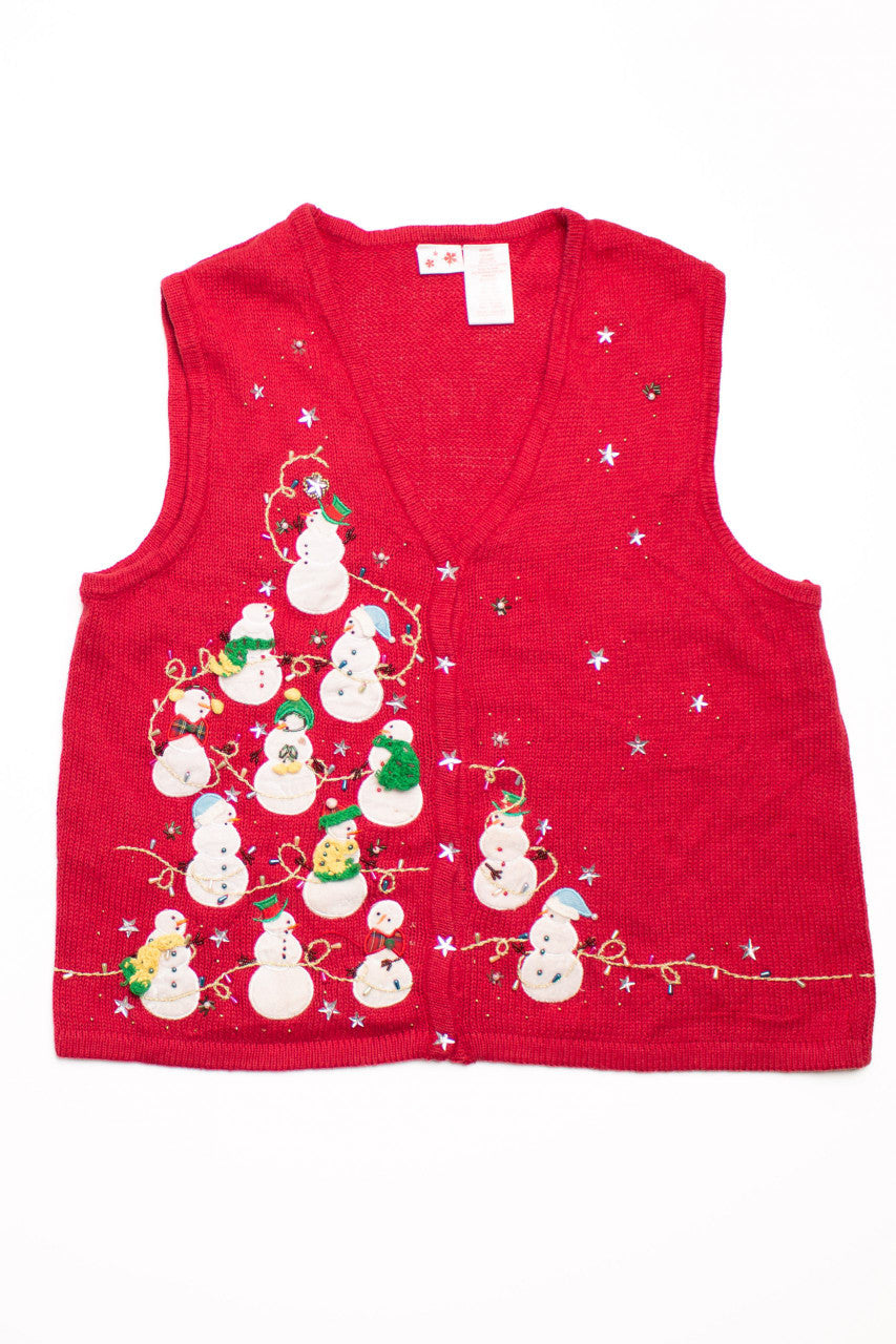 Red Ugly Christmas Vest 58731