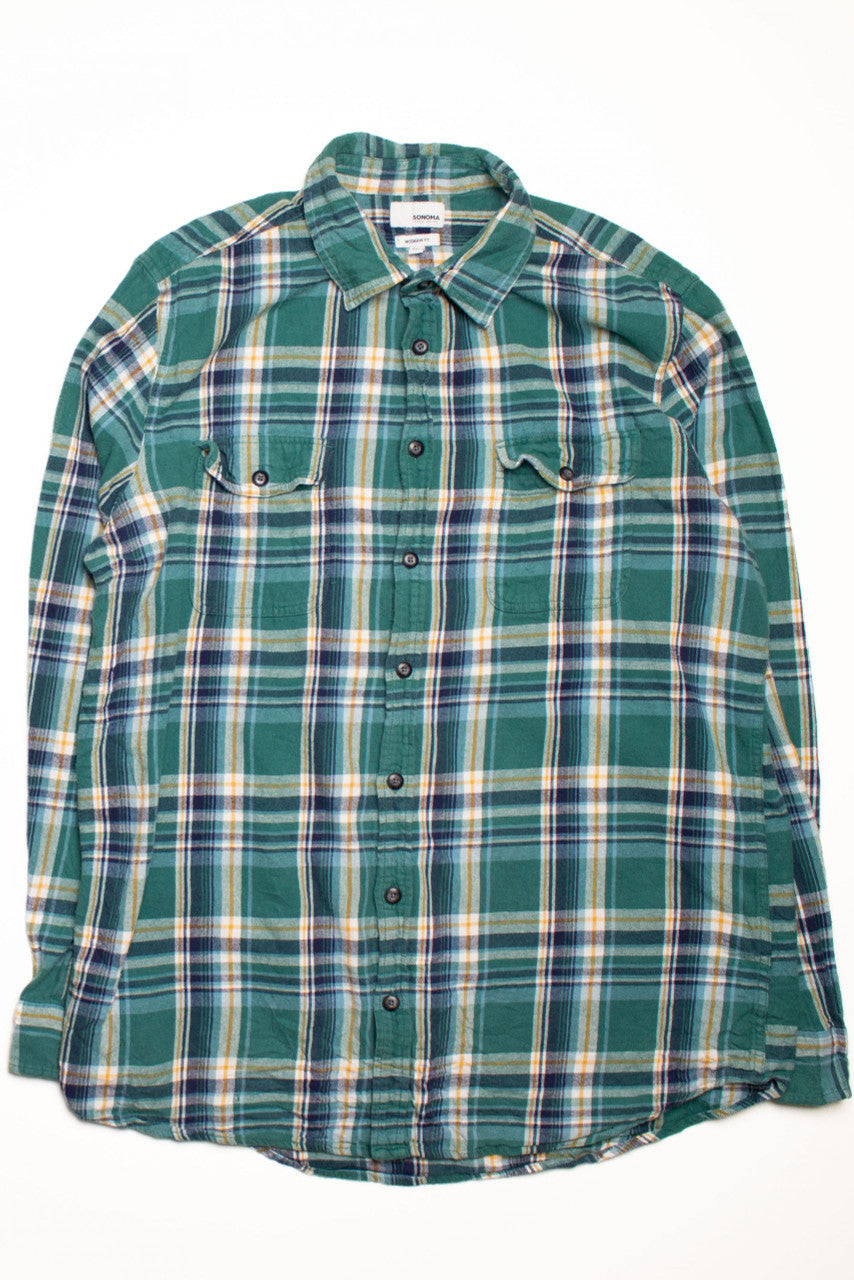 Vintage Sonoma Flannel Shirt (2010s) 2