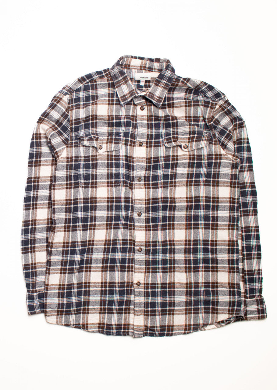 Vintage Sonoma Flannel Shirt (2010s)