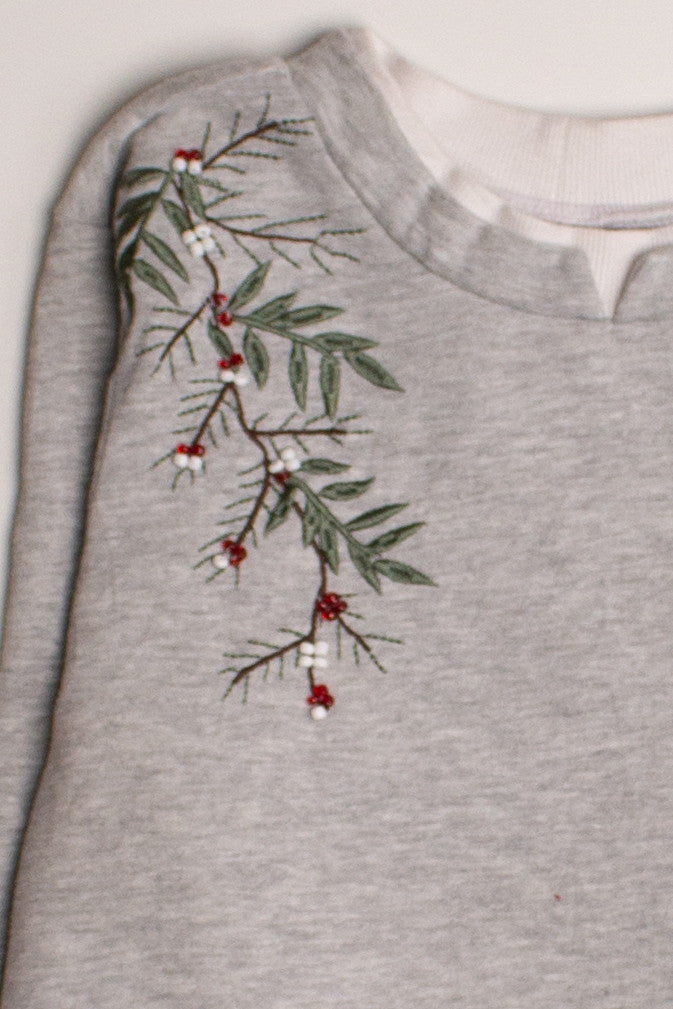 Floral Ugly Christmas Sweatshirt 58764