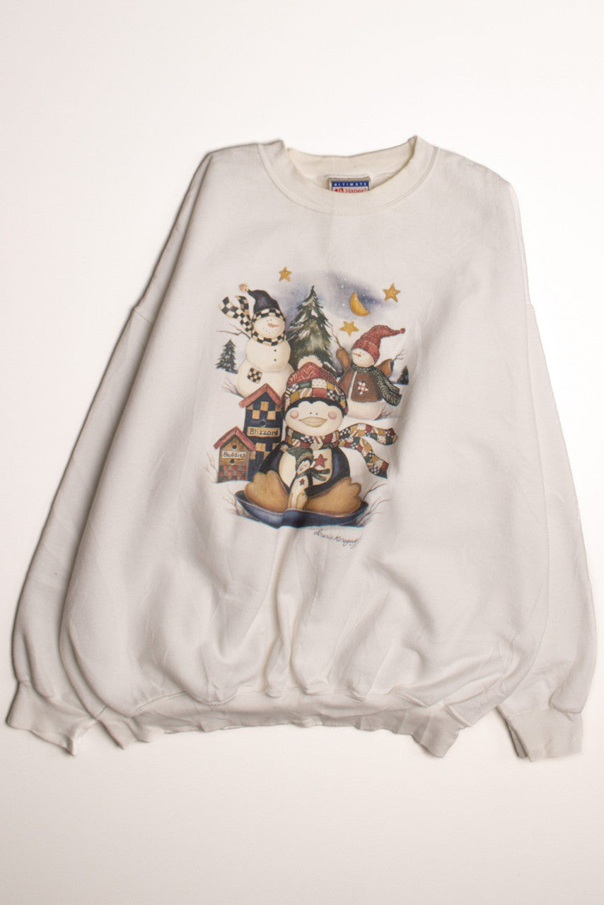 White Ugly Christmas Sweatshirt 58809