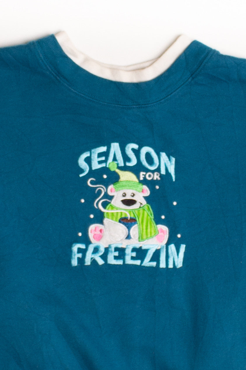 Blue Ugly Christmas Sweatshirt 58815