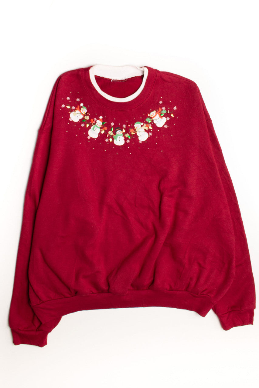 Red Ugly Christmas Sweatshirt 58819