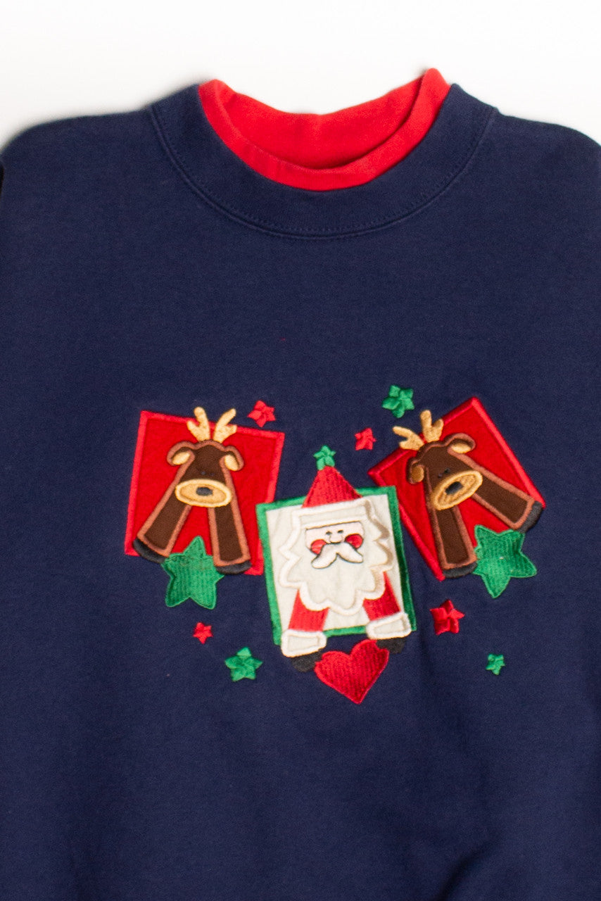 Blue Ugly Christmas Sweatshirt 58830