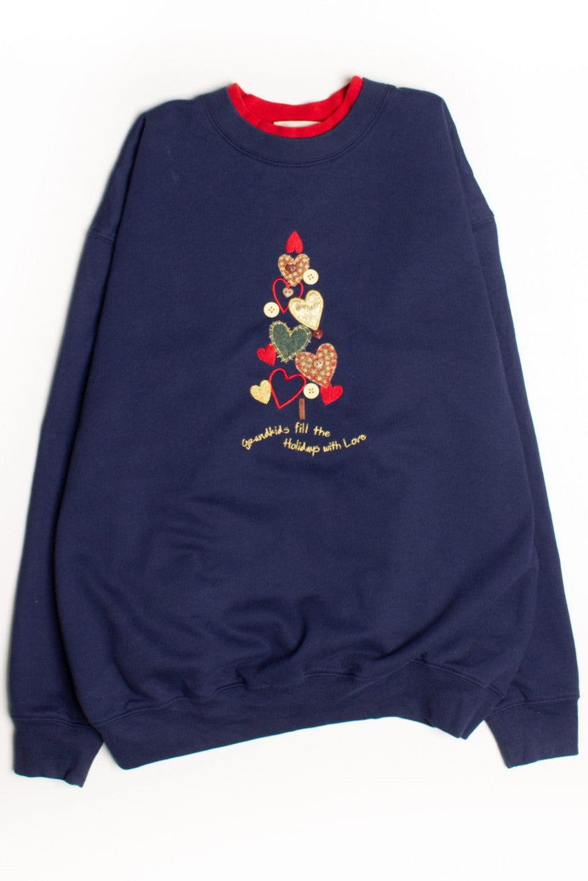 Blue Ugly Christmas Sweatshirt 58832