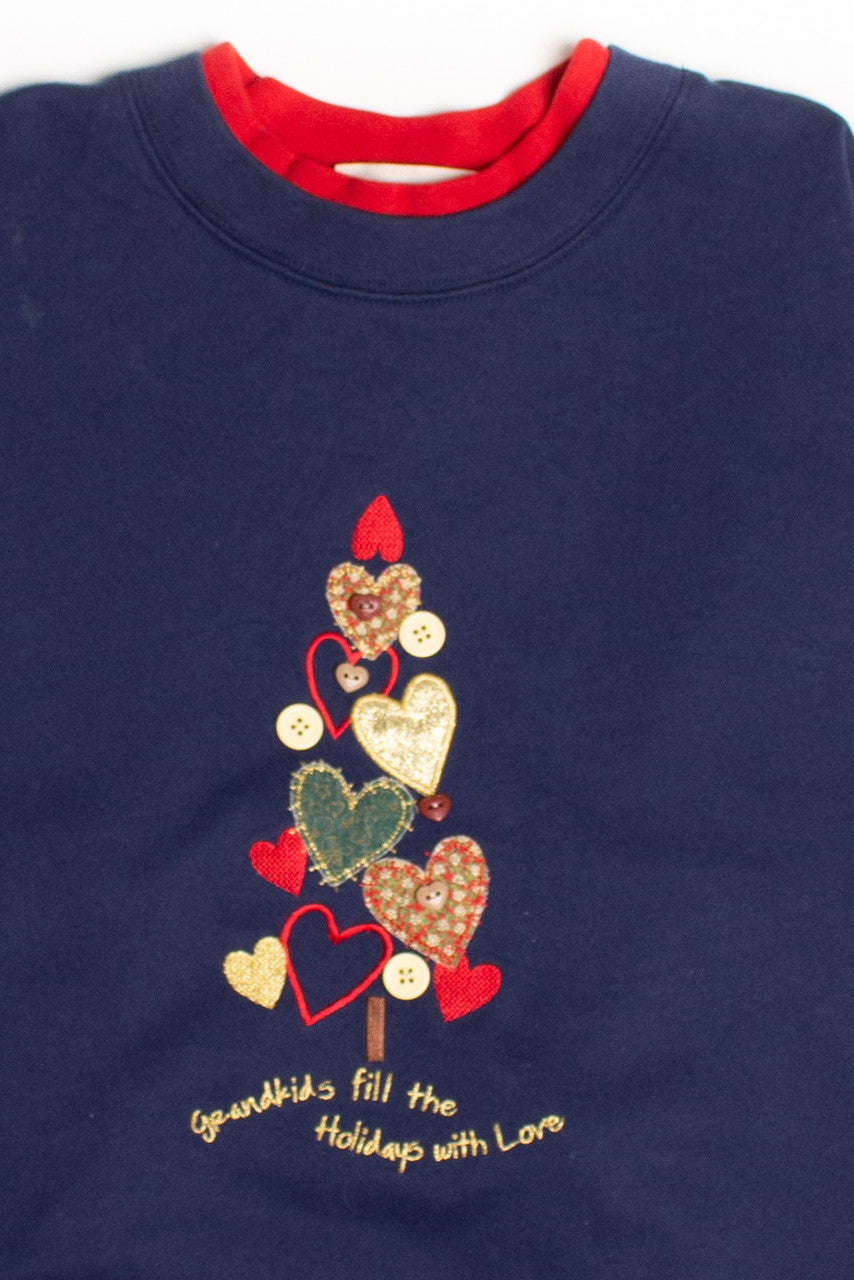 Blue Ugly Christmas Sweatshirt 58832