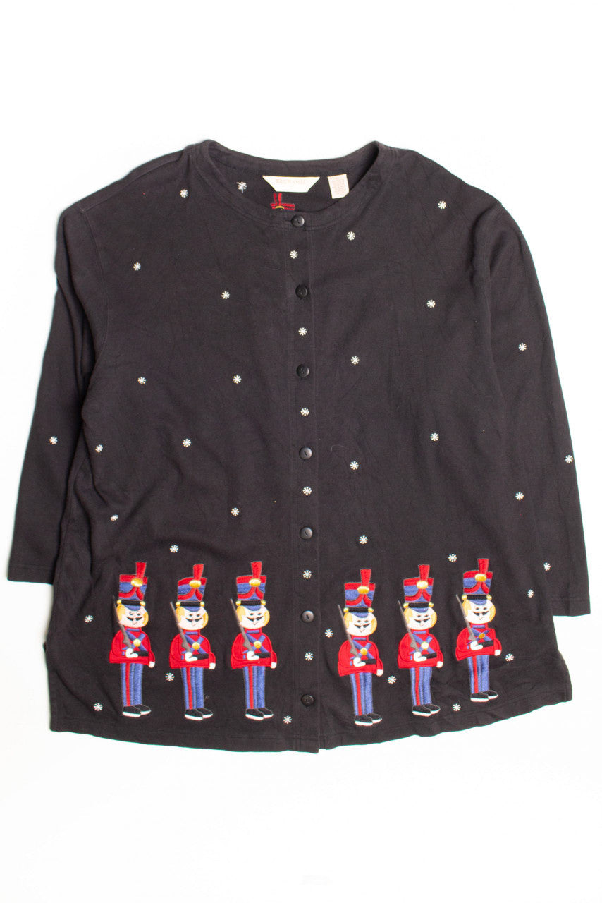 Black Ugly Christmas Cardigan 58839