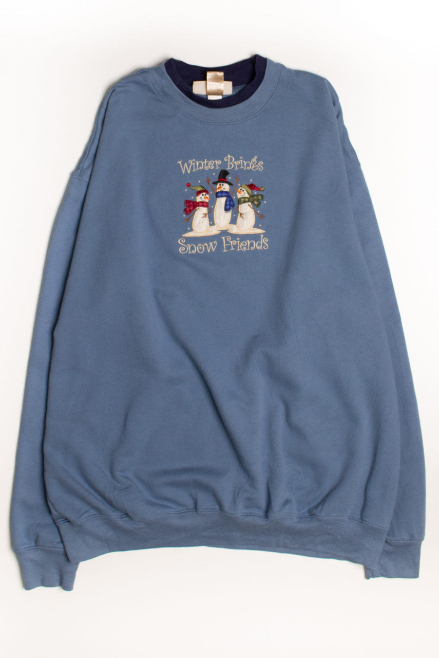 Blue Ugly Christmas Sweatshirt 58843
