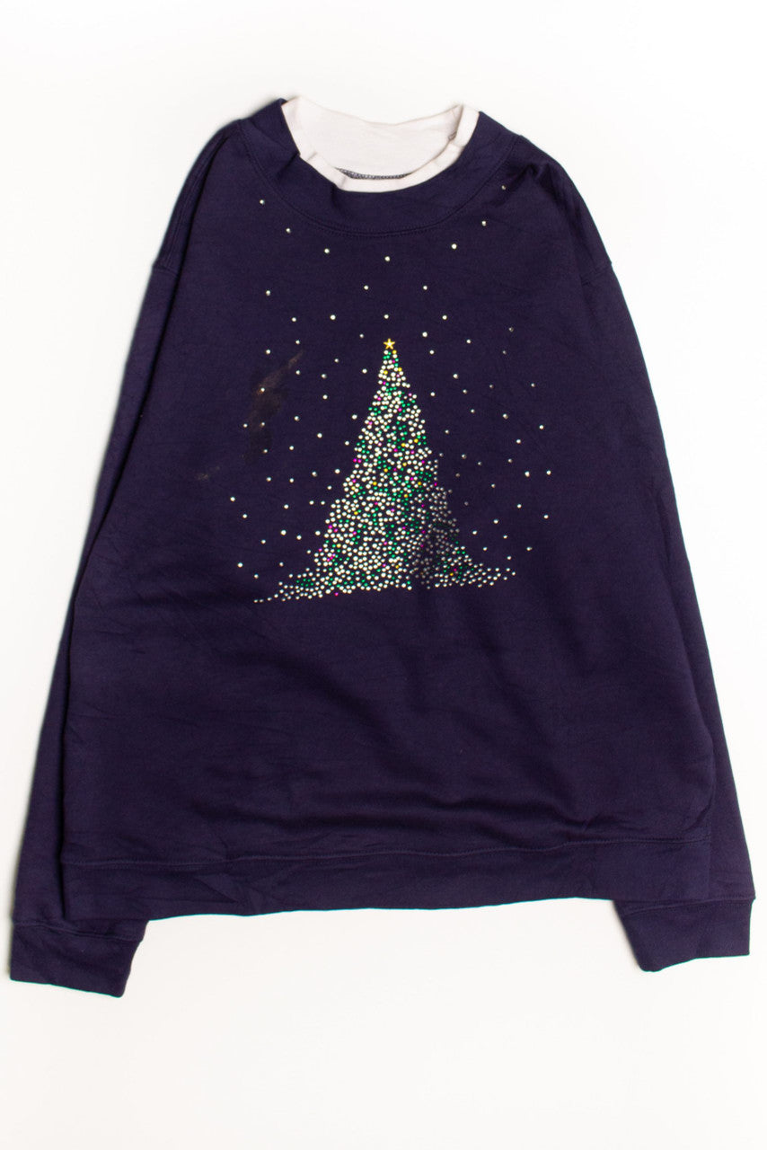 Blue Ugly Christmas Sweatshirt 58852