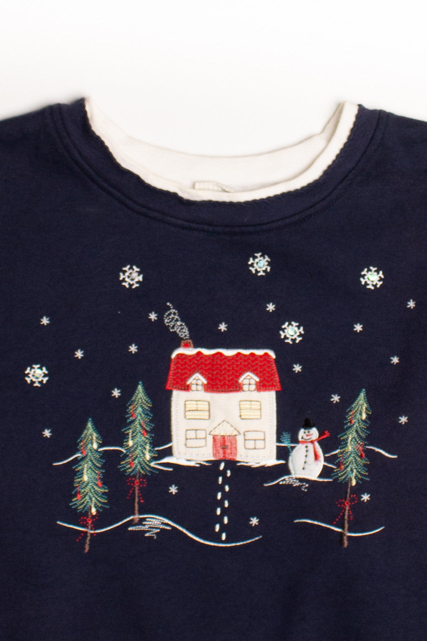 Blue Ugly Christmas Sweatshirt 58853