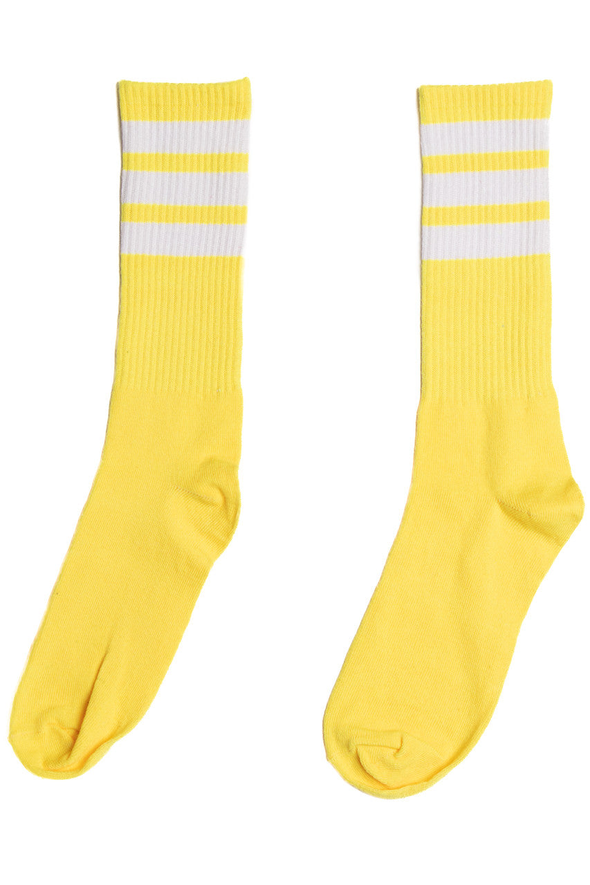 Yellow Tube Socks