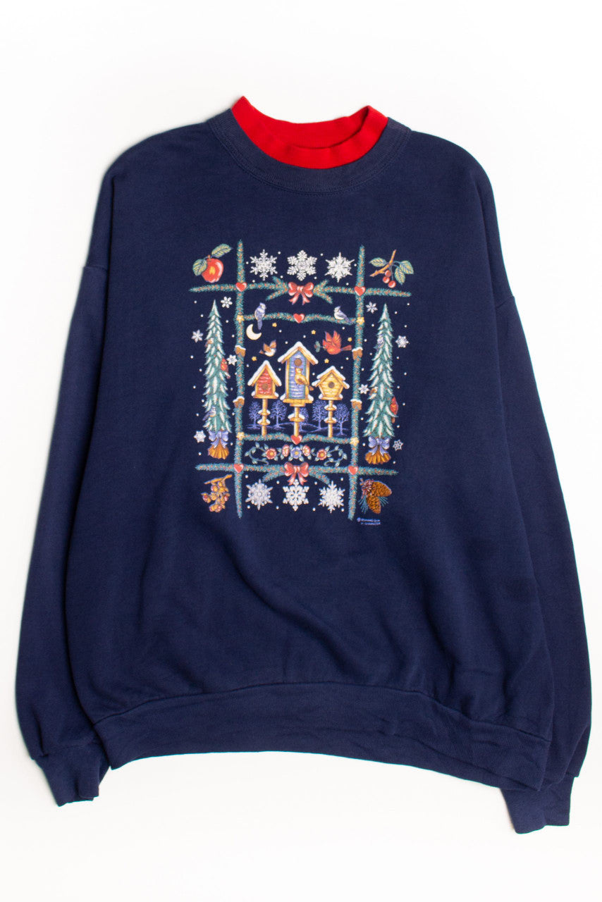 Blue Ugly Christmas Sweatshirt 58874