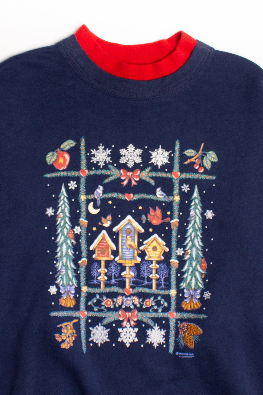 Blue Ugly Christmas Sweatshirt 58874