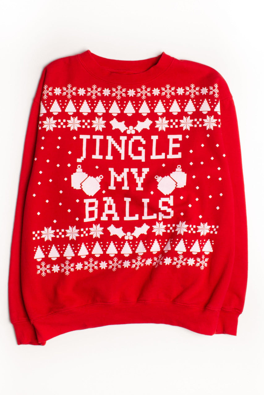 Red Funny Ugly Christmas Sweatshirt 58888