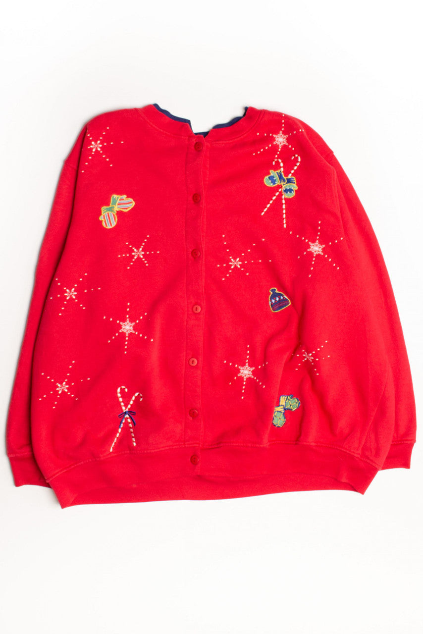 Red Ugly Christmas Cardigan 58889