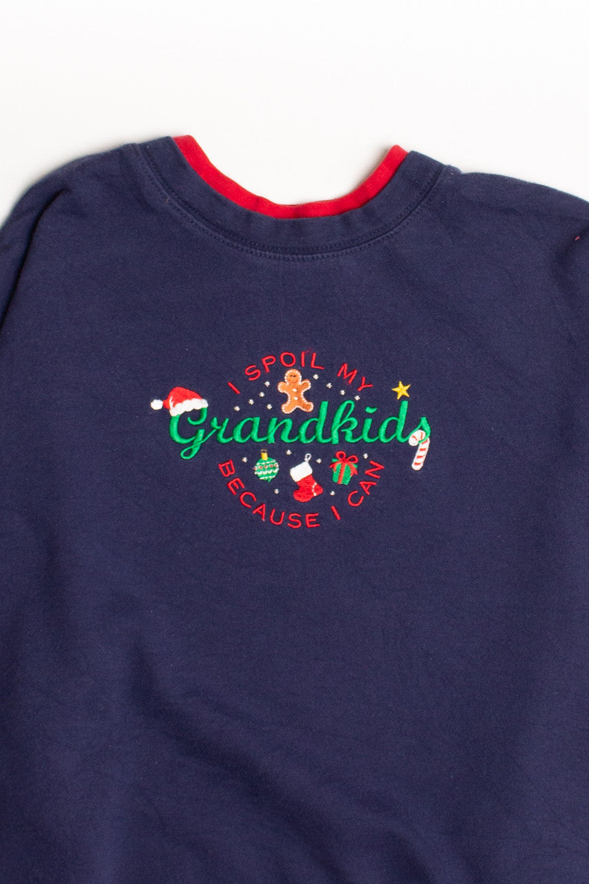 Blue Ugly Christmas Sweatshirt 58909