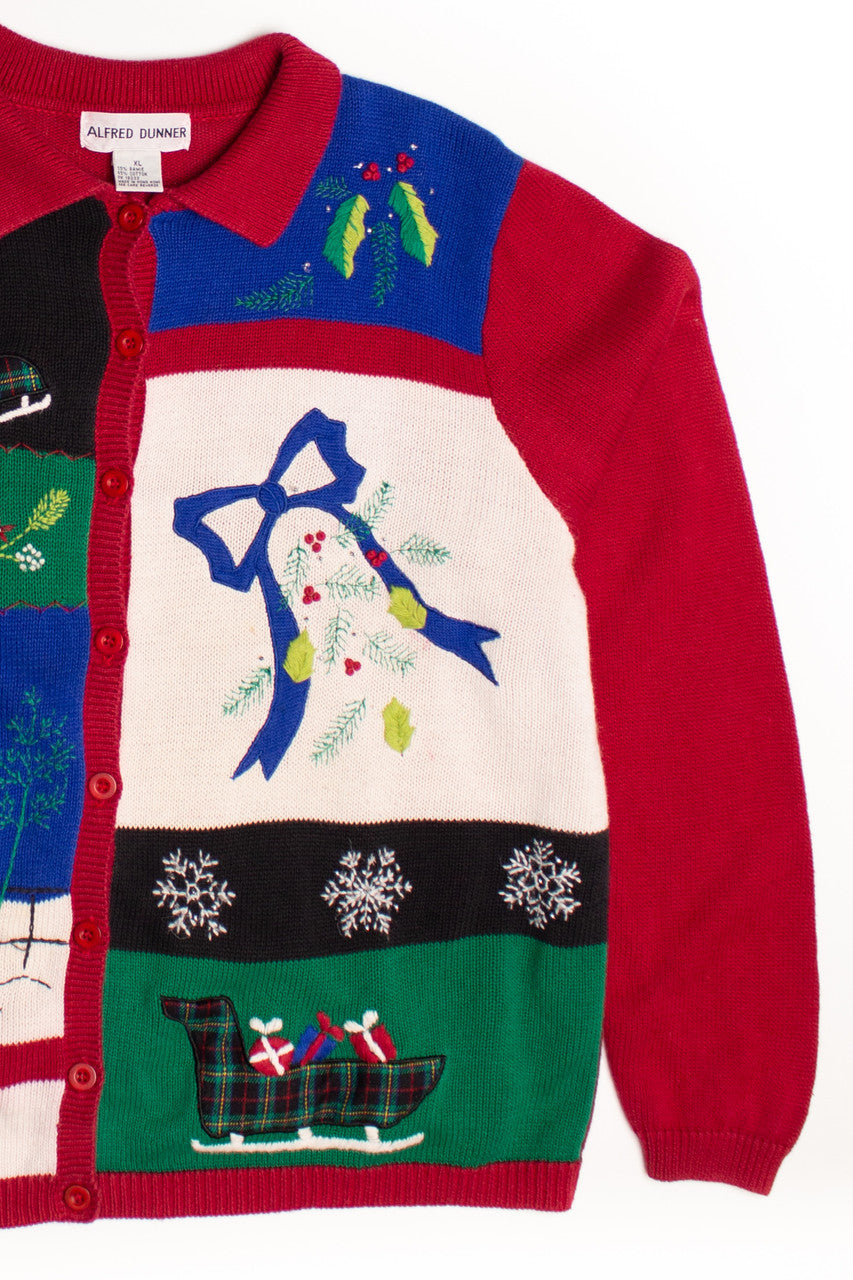 Red Ugly Christmas Cardigan 58957